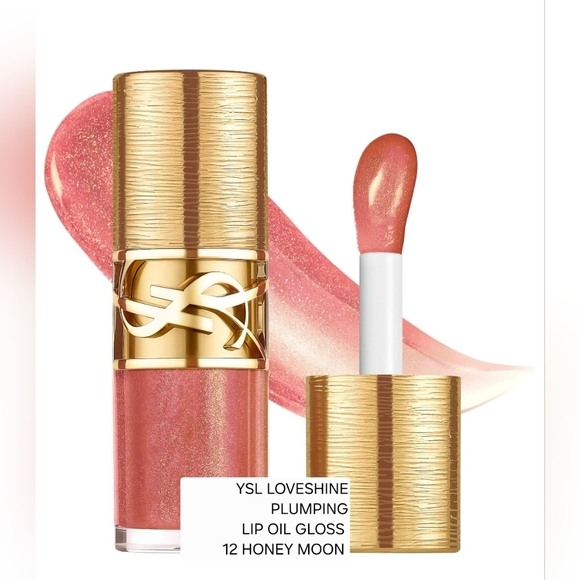 Yves Saint Laurent Other - YSL LOVESHINE PLUMPING LIP OIL GLOSS LIMITED EDITION 12 HONEY-MOON. BNIB